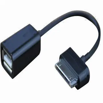 VCom Καλώδιο OTG Samsung M / USB AF Μαύρο - CU277-0.15m - 1