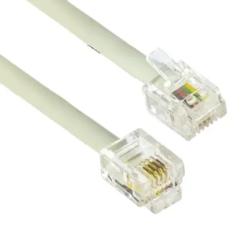 VCom Cablu pentru telefon, cordon telefonic 6P4C/6P4C - CT046-1.5m