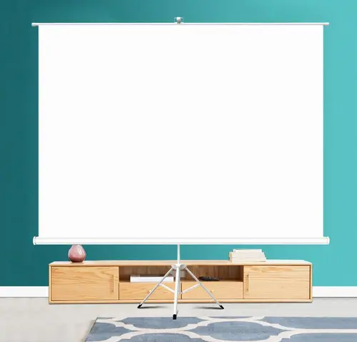 Екран на стойка  ESTILLO 244 х 183 см,120", бял, с черна рамка, 4:3, 11 кг - image 4