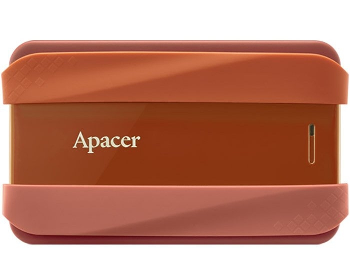 Твърд диск, Apacer AC533, 1TB 2.5" SATA HDD USB 3.2 Portable Hard Drive Plastic / Rubber Garnet red - image 1