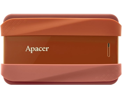 Твърд диск, Apacer AC533, 1TB 2.5" SATA HDD USB 3.2 Portable Hard Drive Plastic / Rubber Garnet red - image 1