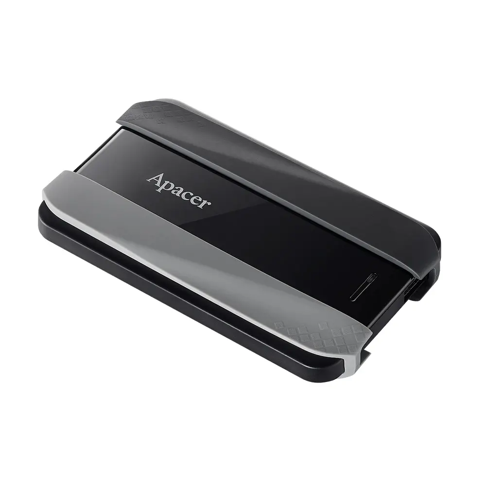 Твърд диск, Apacer AC533, 2TB 2.5" SATA HDD USB 3.2 Portable Hard Drive Plastic / Rubber Jet black - image 1