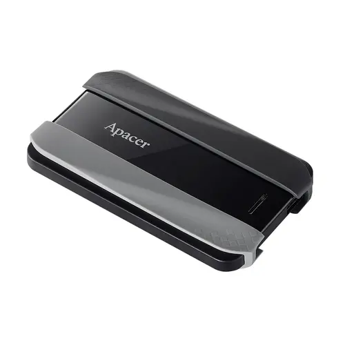 Hard disk, Apacer AC533, 2TB 2.5" SATA HDD USB 3.2 Hard disk portabil, plastic / cauciuc, negru intens - 2