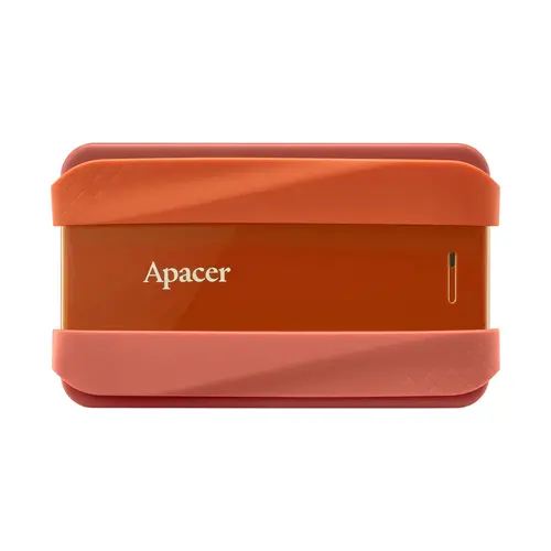 Твърд диск, Apacer AC533, 2TB 2.5" SATA HDD USB 3.2 Portable Hard Drive Plastic / Rubber Garnet red
