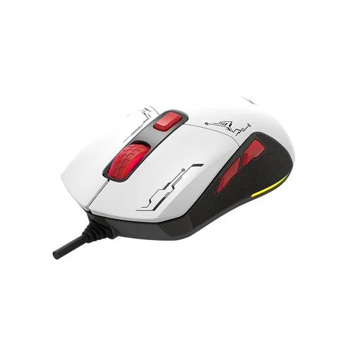 Xtrike ME геймърска мишка Gaming Mouse GM-316W - 7200dpi, Detachable covers, White - image 3