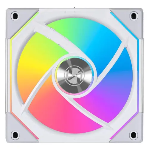 Вентилатори Lian-Li UNI SL-INF 120, ARGB, 3 Fan комплект, Включен контролер, Бял - image 3