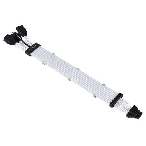 Удължителен RGB кабел Lian-Li Strimer Plus V2, 16-Pin 12VHPWR към 3x8-Pin за RTX 40-та серия, 108 LED - image 2