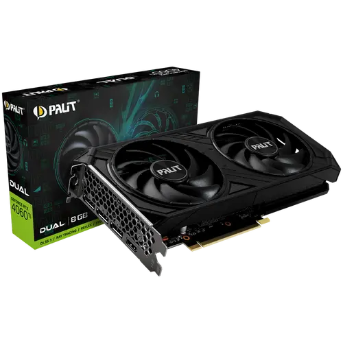 PALIT GeForce RTX 4060 Ti Dual 8GB GDDR6 128 bits HDMI 3x DP