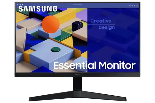 Монитор, Samsung 24C314 24", LED IPS, 75 Hz, 5ms, 1920x1080, 250cd/m2, 1000: 1 Contrast, Flicker Free, Freesync, D-Sub, HDMI, 178°/178°, Black