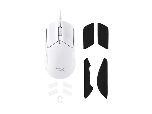 Mouse gaming HyperX Pulsefire Haste 2, Alb - 4
