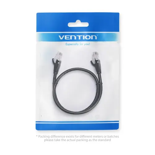 Vention Кабел LAN UTP Cat.6 Patch Cable - 0.5M Black - IBEBD - image 9
