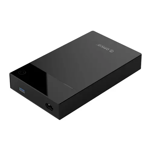 Orico кутия за диск Storage - Case - 3.5 inch, USB3.0, Built-in Power adapter, UASP, black - 3599U3 - image 2