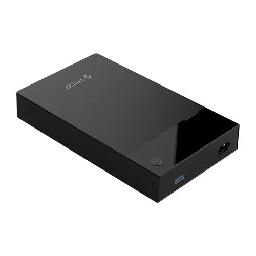 Orico кутия за диск Storage - Case - 3.5 inch, USB3.0, Built-in Power adapter, UASP, black - 3599U3 - image 3