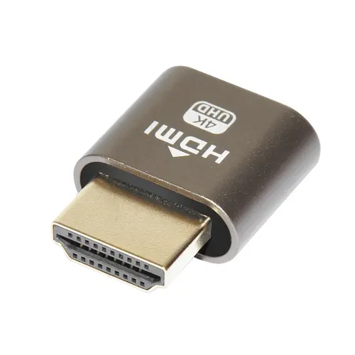 Makki Mining Plug fals HDMI 4K cu IC - MAKKI-HDMI-DUMMY-4K-v1 - 1