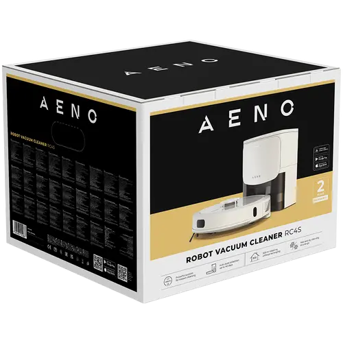 AENO Robot Vacuum Cleaner RC4S: wet & dry cleaning, smart control AENO App, HEPA filter, 2-in-1 tank - image 16