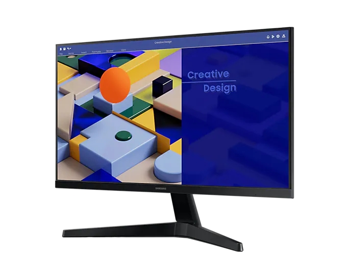 Монитор, Samsung 27C314 27", LED IPS, 75 Hz, 5ms, 1920x1080, 250cd/m2, D-Sub, HDMI, Black - image 1