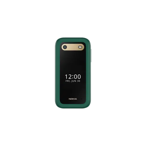 Мобилен телефон, NOKIA 2660 DS FLIP LUSH GREEN - image 1