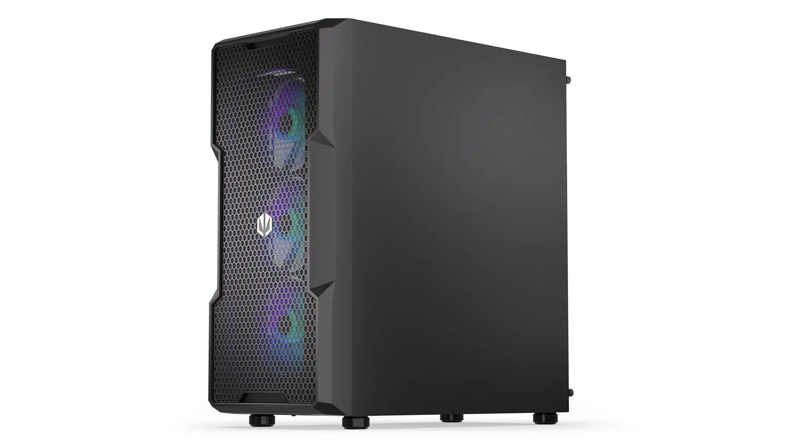 Endorfy Regnum 400 ARGB, Mid-Tower, ATX/mATX/mITX, 2x USB-A (3.1 GEN 1), 1x Audio/1x Mic, 4x STRATUS 120 PWM ARGB fans, ARGB Controller, Tempered Glass, Mesh Front Panel, 472×220×442mm, 3 Year Warranty - image 2