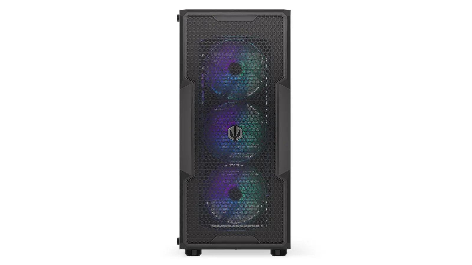 Endorfy Regnum 400 ARGB, Mid-Tower, ATX/mATX/mITX, 2x USB-A (3.1 GEN 1), 1x Audio/1x Mic, 4x STRATUS 120 PWM ARGB fans, ARGB Controller, Tempered Glass, Mesh Front Panel, 472×220×442mm, 3 Year Warranty - image 4