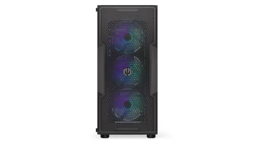 Endorfy Regnum 400 ARGB, Mid-Tower, ATX/mATX/mITX, 2x USB-A (3.1 GEN 1), 1x Audio/1x Mic, 4x STRATUS 120 PWM ARGB fans, ARGB Controller, Tempered Glass, Mesh Front Panel, 472×220×442mm, 3 Year Warranty - image 4