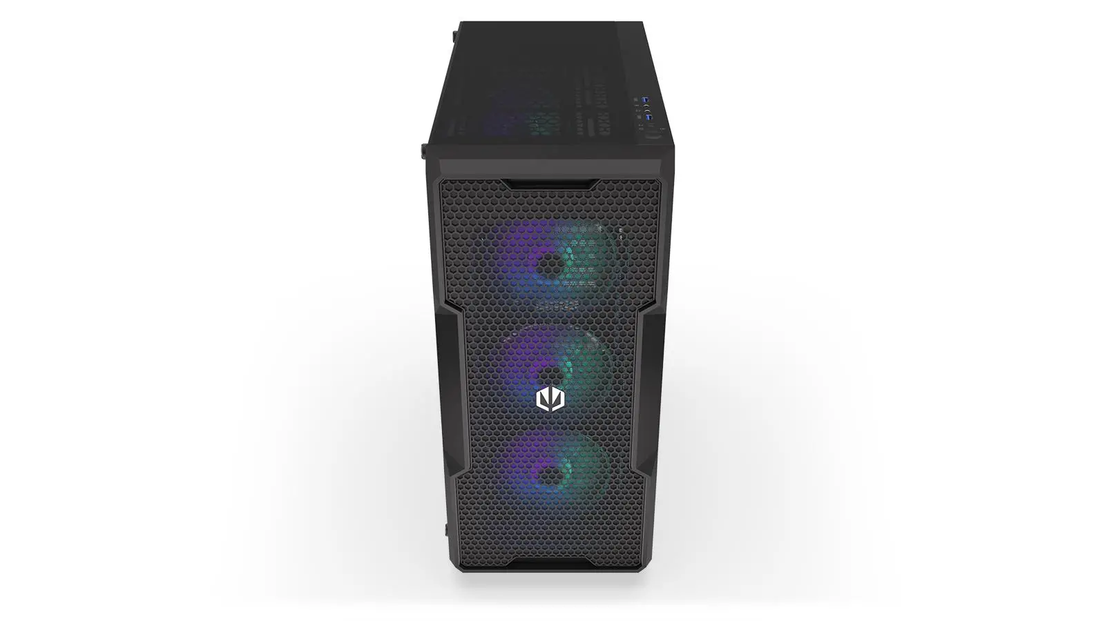 Endorfy Regnum 400 ARGB, Mid-Tower, ATX/mATX/mITX, 2x USB-A (3.1 GEN 1), 1x Audio/1x Mic, 4x STRATUS 120 PWM ARGB fans, ARGB Controller, Tempered Glass, Mesh Front Panel, 472×220×442mm, 3 Year Warranty - image 5