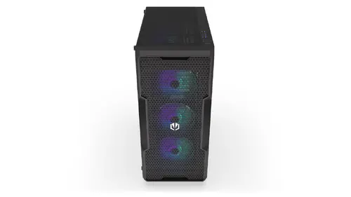 Endorfy Regnum 400 ARGB, Mid-Tower, ATX/mATX/mITX, 2x USB-A (3.1 GEN 1), 1x Audio/1x Mic, 4x STRATUS 120 PWM ARGB fans, ARGB Controller, Tempered Glass, Mesh Front Panel, 472×220×442mm, 3 Year Warranty - image 5