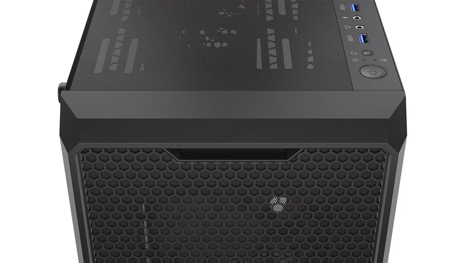 Endorfy Regnum 400 ARGB, Mid-Tower, ATX/mATX/mITX, 2x USB-A (3.1 GEN 1), 1x Audio/1x Mic, 4x STRATUS 120 PWM ARGB fans, ARGB Controller, Tempered Glass, Mesh Front Panel, 472×220×442mm, 3 Year Warranty - image 6