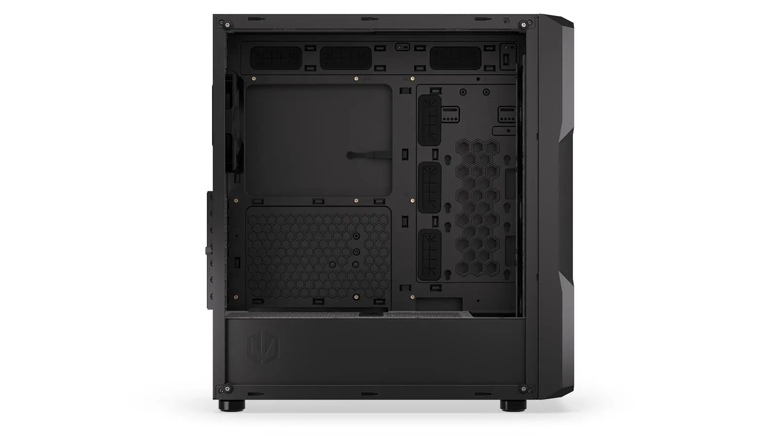 Endorfy Regnum 400 ARGB, Mid-Tower, ATX/mATX/mITX, 2x USB-A (3.1 GEN 1), 1x Audio/1x Mic, 4x STRATUS 120 PWM ARGB fans, ARGB Controller, Tempered Glass, Mesh Front Panel, 472×220×442mm, 3 Year Warranty - image 9