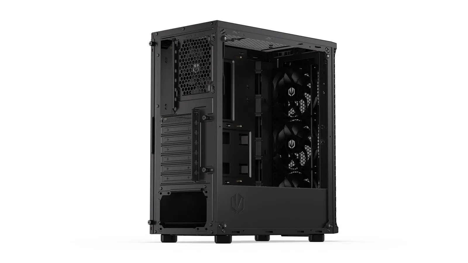 Endorfy Signum 300 Air, Mid-Tower, ATX/mATX/mITX, 2x USB-A (3.1 GEN 1), 1x Audio/1x Mic, 4x STRATUS 120 PWM fans, Tempered Glass, Mesh Front Panel, 413×216×447mm, 3 Year Warranty - image 9