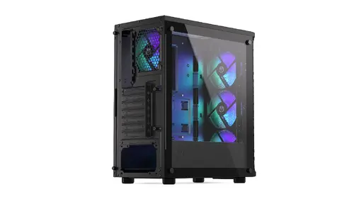 Endorfy Signum 300 ARGB, Mid-Tower, ATX/mATX/mITX, 2x USB-A (3.1 GEN 1), 1x Audio/1x Mic, 4x STRATUS 120 PWM ARGB fans, ARGB Controller, Tempered Glass, Mesh Front Panel, 413×216×447mm, 3 Year Warranty - image 10