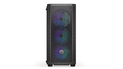 Endorfy Signum 300 ARGB, Mid-Tower, ATX/mATX/mITX, 2x USB-A (3.1 GEN 1), 1x Audio/1x Mic, 4x STRATUS 120 PWM ARGB fans, ARGB Controller, Tempered Glass, Mesh Front Panel, 413×216×447mm, 3 Year Warranty - image 4