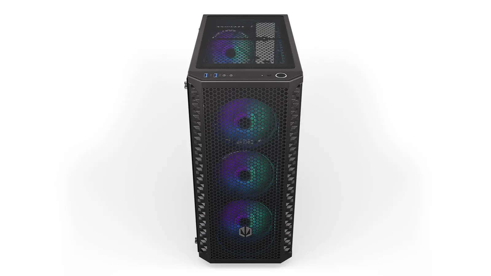 Endorfy Signum 300 ARGB, Mid-Tower, ATX/mATX/mITX, 2x USB-A (3.1 GEN 1), 1x Audio/1x Mic, 4x STRATUS 120 PWM ARGB fans, ARGB Controller, Tempered Glass, Mesh Front Panel, 413×216×447mm, 3 Year Warranty - image 5