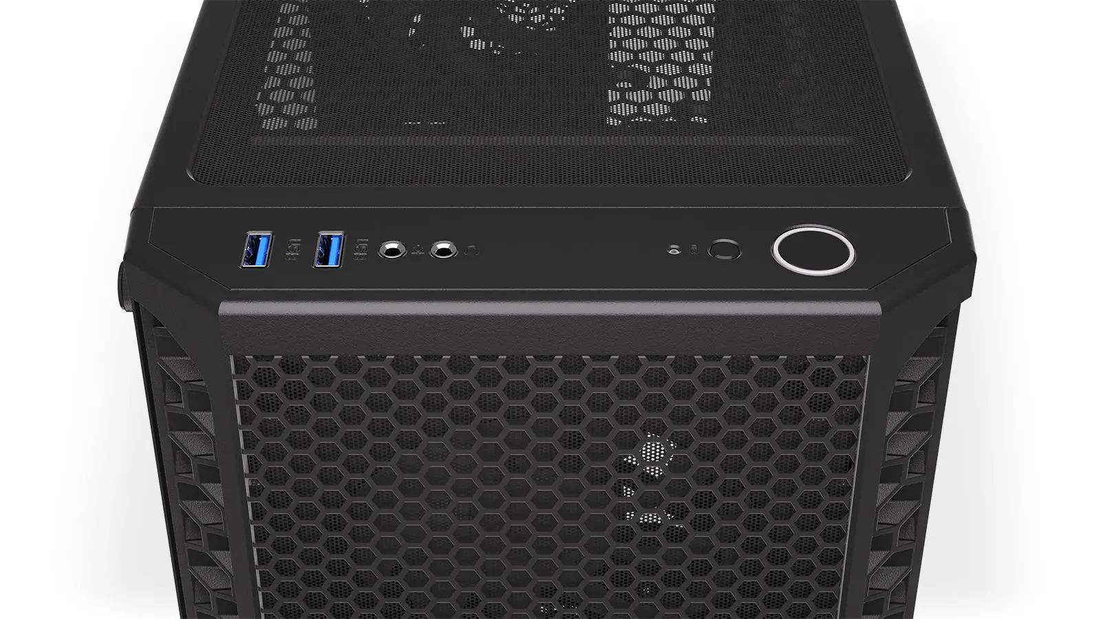 Endorfy Signum 300 ARGB, Mid-Tower, ATX/mATX/mITX, 2x USB-A (3.1 GEN 1), 1x Audio/1x Mic, 4x STRATUS 120 PWM ARGB fans, ARGB Controller, Tempered Glass, Mesh Front Panel, 413×216×447mm, 3 Year Warranty - image 6