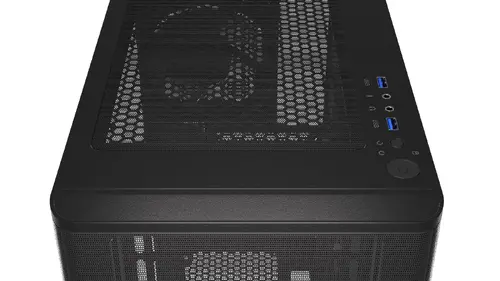 Endorfy Ventum 200 Solid, Mid-Tower, ATX/mATX/mITX, 2x USB-A (3.1 GEN 1), 1x Audio/1x Mic, 1x STRATUS 120 PWM fan, Mesh Front Panel, 440×211×373mm, 3 Year Warranty - image 3