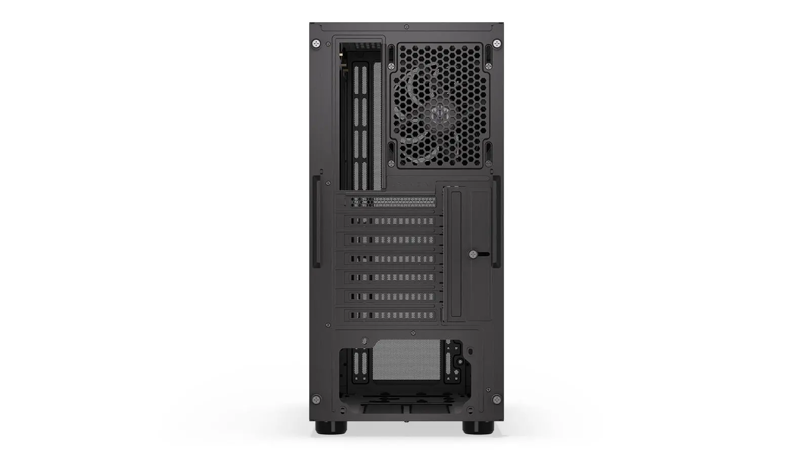 Endorfy Ventum 200 Solid, Mid-Tower, ATX/mATX/mITX, 2x USB-A (3.1 GEN 1), 1x Audio/1x Mic, 1x STRATUS 120 PWM fan, Mesh Front Panel, 440×211×373mm, 3 Year Warranty - image 9
