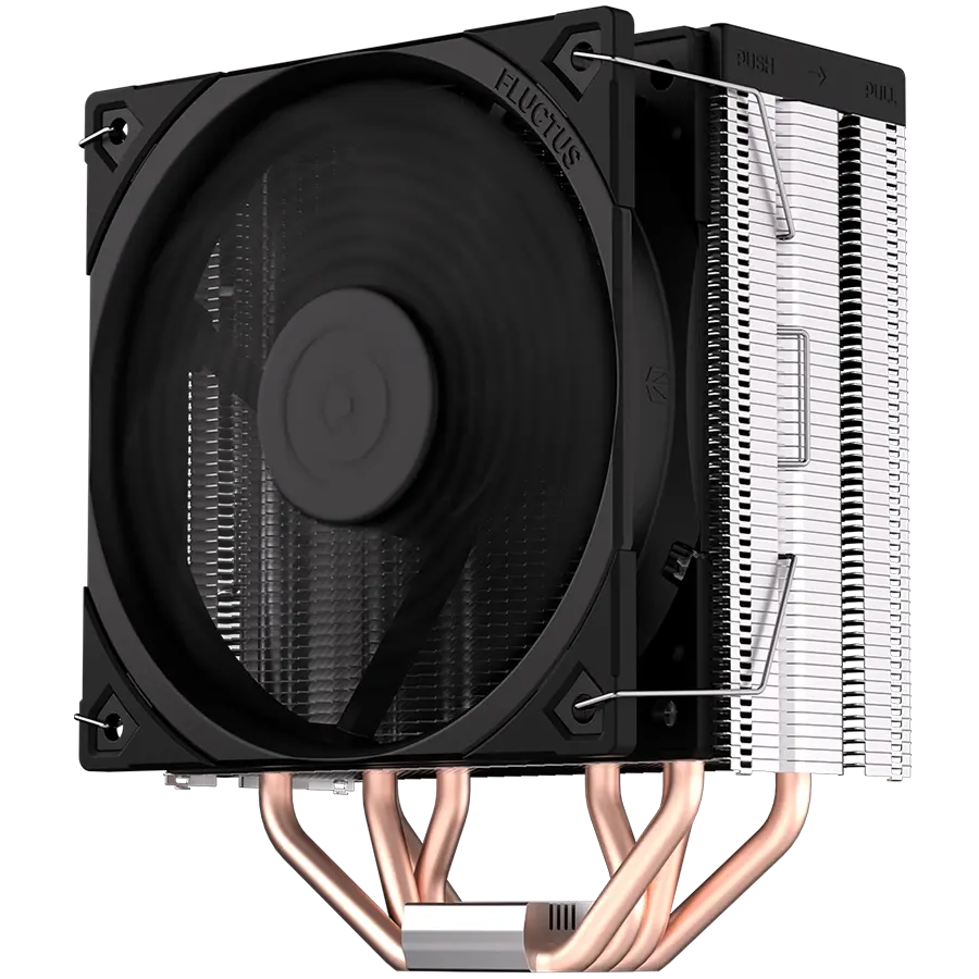 Endorfy Fera 5, CPU Air Cooler, 1x FLUCTUS 120 PWM fan, TDP 220W, Intel LGA 115x/1200/1700/775/1366/2011/2066, AMD AM5/AM4/AM3+/AM2+/FM2+/FM1, 155×127×77mm, 6 Year Warranty