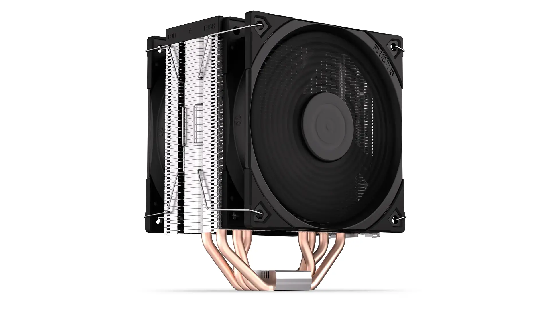 Endorfy Fera 5 Dual Fan, CPU Air Cooler, 2x FLUCTUS 120 PWM fan, TDP 220W, Intel LGA 115x/1200/1700/775/1366/2011/2066, AMD AM5/AM4/AM3+/AM2+/FM2+/FM1, 155×127×102mm, 6 Year Warranty - image 2