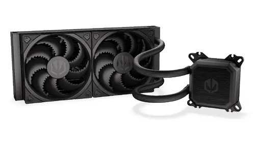 Endorfy Navis F240, CPU Liquid Cooler, 2x FLUCTUS 120 PWM fan, Navis F, Intel LGA 115x/1200/1700/2011/2066, AMD AM5/AM4, 146×125×65mm, 3 Year Warranty - image 1