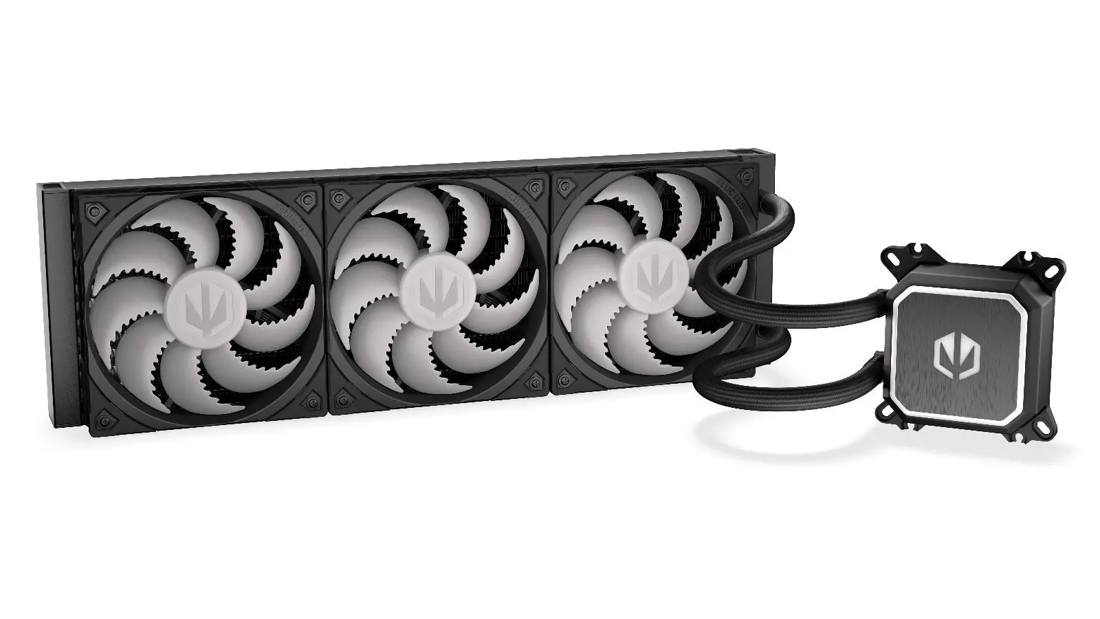 Endorfy Navis F360 ARGB, CPU Liquid Cooler, 3x FLUCTUS 120 PWM ARGB fan, Navis F, Intel LGA 115x/1200/1700/2011/2066, AMD AM5/AM4, 146×125×65mm, 3 Year Warranty - image 1