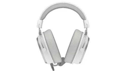 Endorfy Viro Plus USB Onyx White Gaming Headset, 53mm Driver, Memory Foam, USB 7.1 Sound Card, Detachable Microphone, Extra Earpads, 3.5mm Audio Jack, 2 Year Warranty - image 4