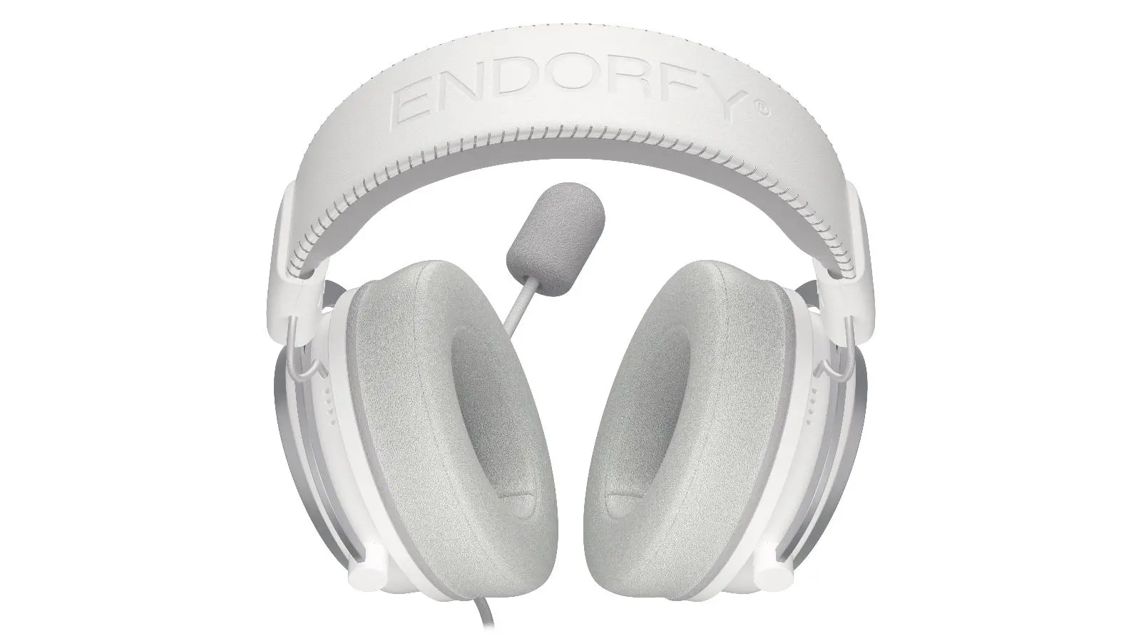 Endorfy Viro Plus USB Onyx White Gaming Headset, 53mm Driver, Memory Foam, USB 7.1 Sound Card, Detachable Microphone, Extra Earpads, 3.5mm Audio Jack, 2 Year Warranty - image 5