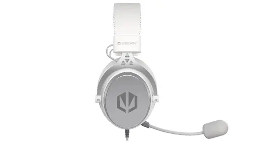 Endorfy Viro Plus USB Λευκό Onyx Gaming ακουστικά, Driver 53mm, Αφρός μνήμης, Κάρτα ήχου USB 7.1, Αποσπώμενο μικρόφωνο, Επιπλέον μαξιλαράκια αυτιών - 8