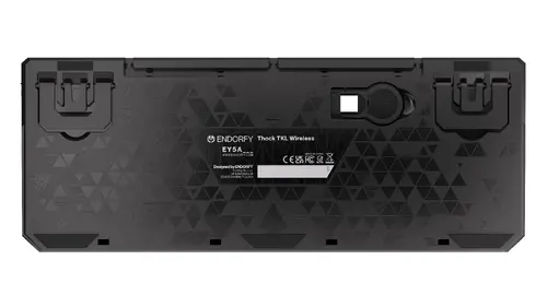 Endorfy Thock TKL Wireless Red Gaming Keyboard, Kailh Box Red Mechanical Switches, Double Shot PBT Keycaps, ARGB, Hot-swappable switches, Connections: BT/2.4GHz/USB, 2 Year Warranty - image 6