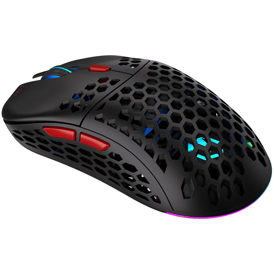 Endorfy LIX Plus Wireless Gaming Mouse, PIXART PAW3370 Optical Gaming Sensor, 19000DPI, 69G Lightweight design, KAILH GM 8.0 Switches, 1.6M Paracord Cable, PTFE Skates, ARGB lights, 2 Year Warranty - image 1