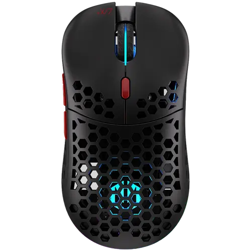 Endorfy LIX Plus Wireless Gaming Mouse, PIXART PAW3370 Optical Gaming Sensor, 19000DPI, 69G Lightweight design, KAILH GM 8.0 Switches, 1.6M Paracord Cable, PTFE Skates, ARGB lights, 2 Year Warranty