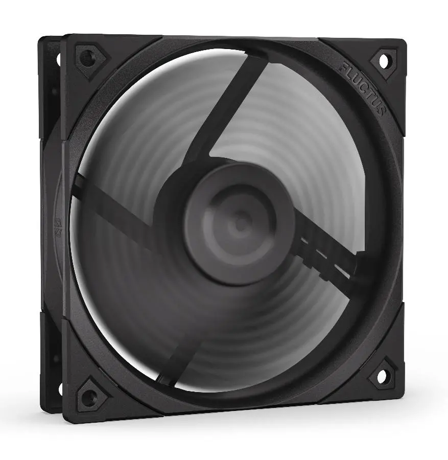 Endorfy Fluctus 120 PWM, 4 pini, Turație ventilator: 250–1800rpm, Rulment FDB, Amortizoare de vibrații, Daisy-Chain, 6 ani garanție
