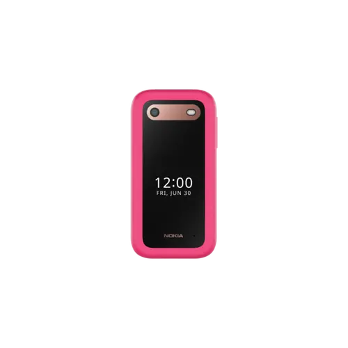 Мобилен телефон, NOKIA 2660 DS FLIP POP PINK - image 2