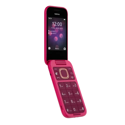 Мобилен телефон, NOKIA 2660 DS FLIP POP PINK