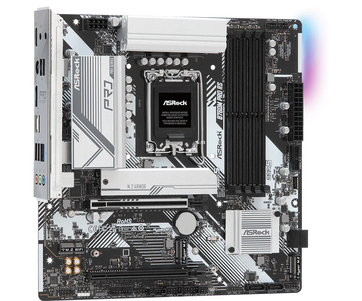 ASROCK B760M Pro RS mATX LGA1700 DDR5 - image 3