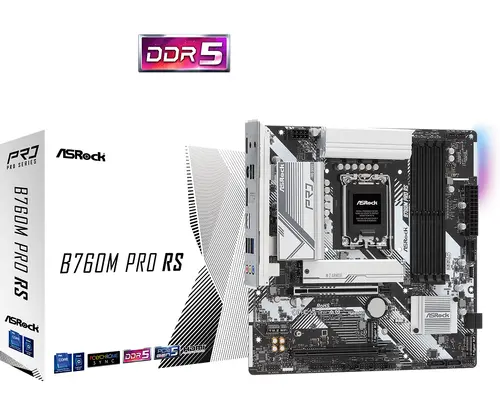 ASROCK B760M Pro RS mATX LGA1700 DDR5 - image 4
